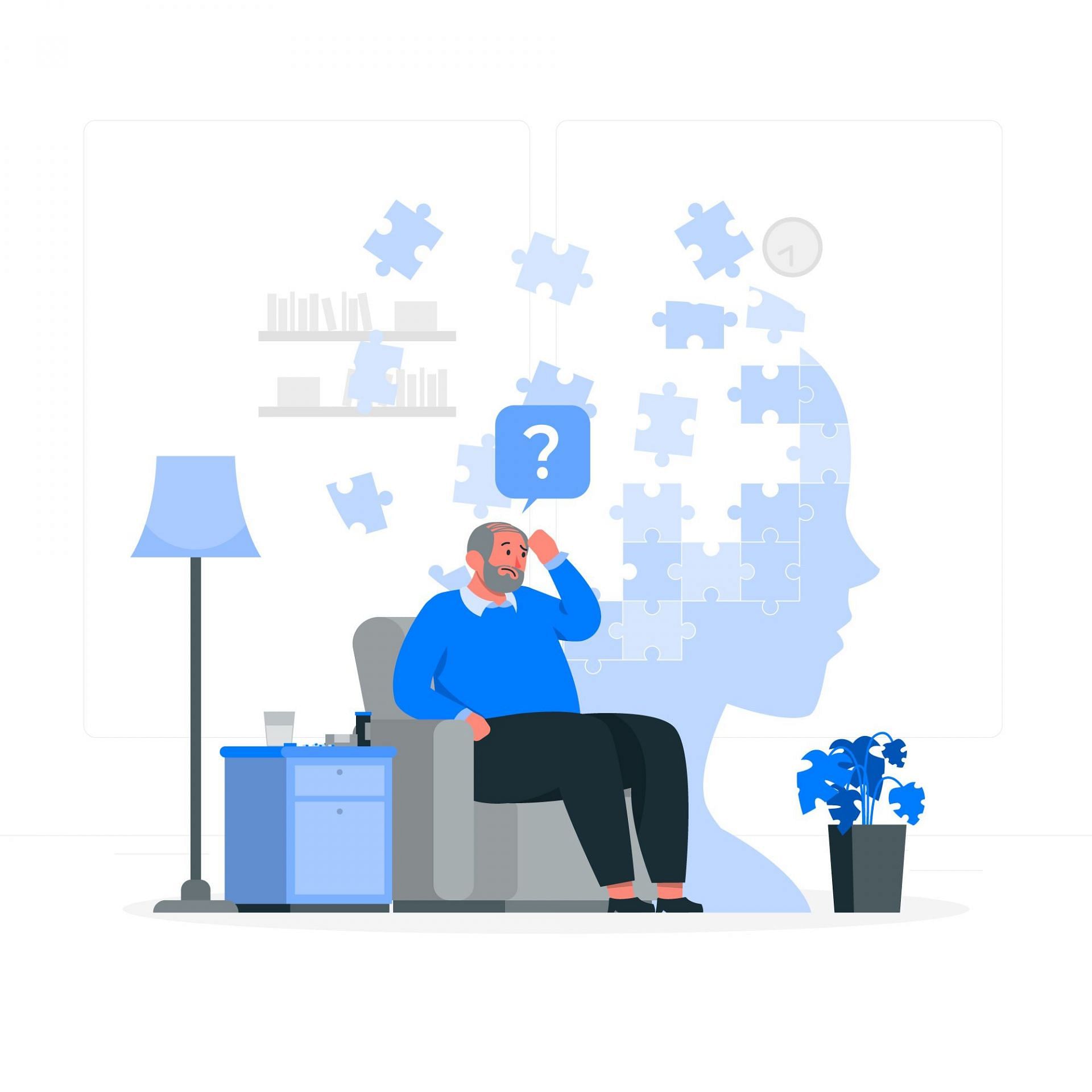 Forgetting is one of the most common brain fog symptoms. (Image via Freepik/Freepik)